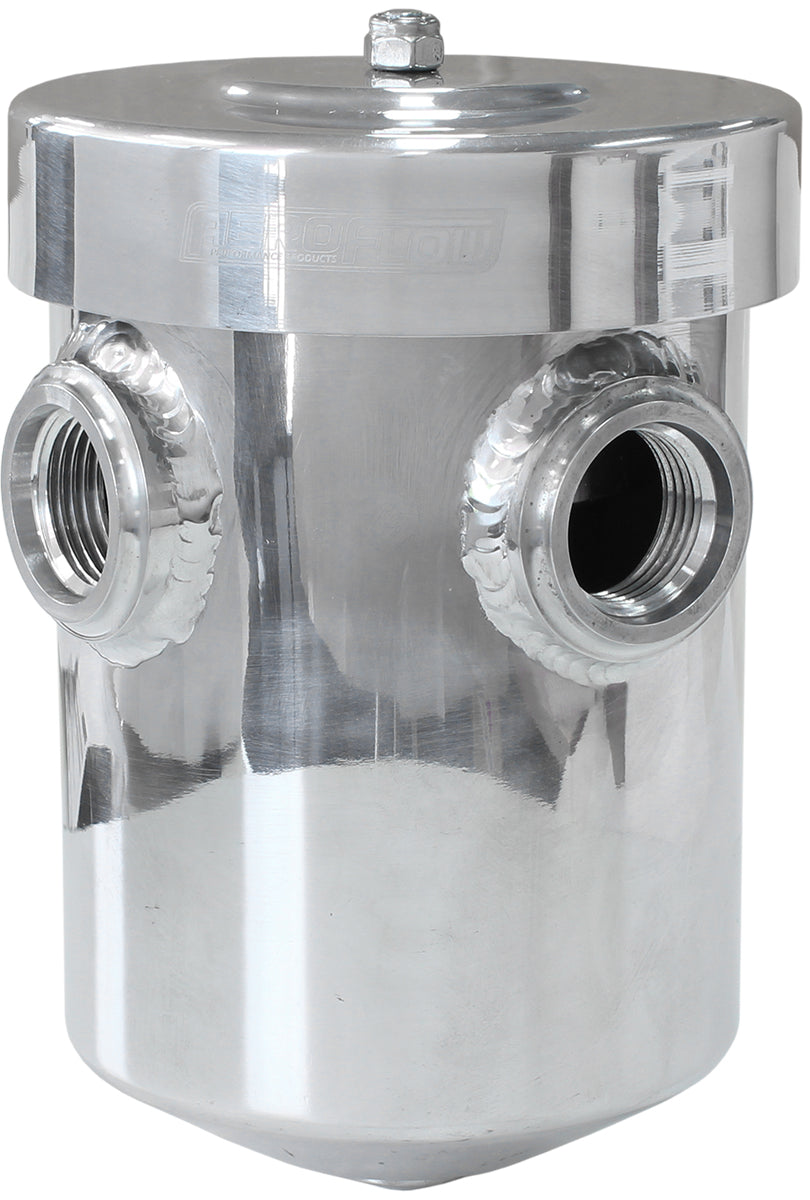 Dry Sump / Breather Tank, Internal Baffling Can Vent To Atmo AF77-1019 - Aeroflow