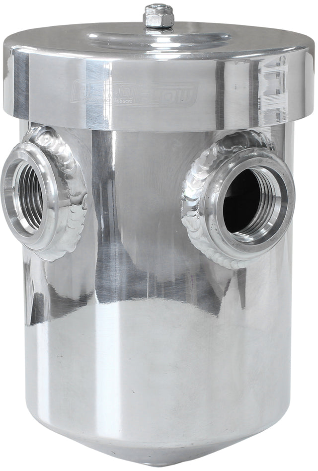Dry Sump / Breather Tank, Internal Baffling Can Vent To Atmo AF77-1019 - Aeroflow