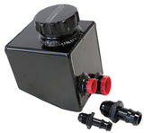 LS Power Steering Reservoir Barb Fittings Inc -10 & -6 ORB AF77-1020BLK - Aeroflow