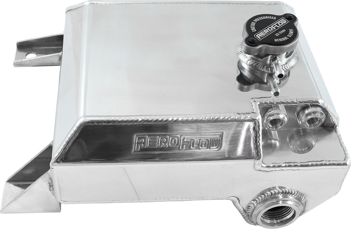 Polished Overflow Tank 2.5L Ford BA BF XR6 XR8 Gt FG FGX AF77-1022 - Aeroflow