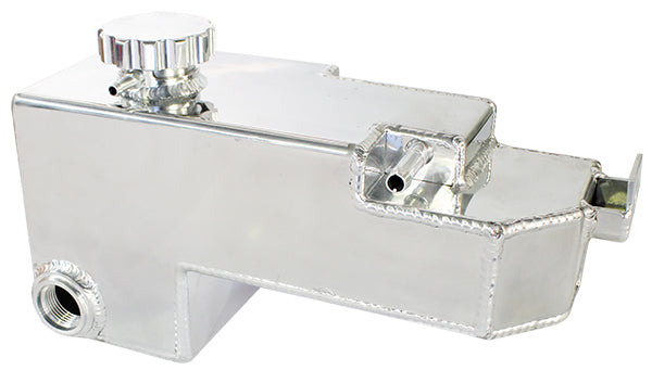 LS Polished Rad Overflow Tank Holden VX VY No Float Type AF77-1024 - Aeroflow