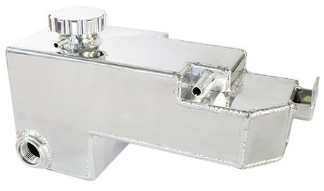 LS Polished Rad Overflow Tank Holden VX VY No Float Type AF77-1024 - Aeroflow