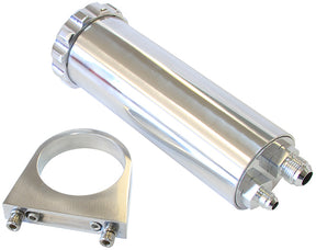 Polished Billet Power Steer Tank, Billet Brackets -10, -6 AF77-1027 - Aeroflow