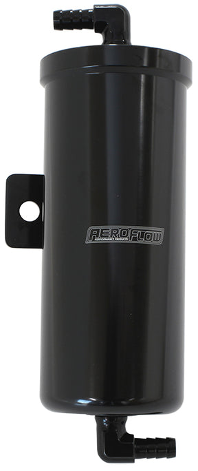 Universal Overflow Tank Black Finsh Compact Design AF77-1029BLK - Aeroflow