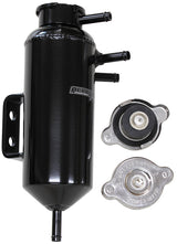 Universal Header Tank 5/16" Barbs Compact Design 32mm Cap AF77-1031BLK - Aeroflow
