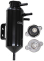 Universal Header Tank 5/16" Barbs Compact Design 32mm Cap AF77-1031BLK - Aeroflow