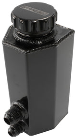 Universal Power Steer Tank With Baffle -8AN & -10AN Black AF77-1032BLK - Aeroflow