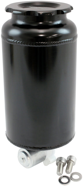 Round Universal Washer Tank Black 163mm H x 88mm Dia AF77-1047BLK - Aeroflow