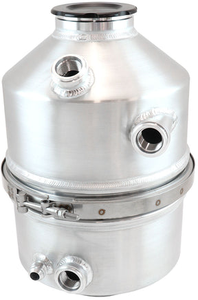 Dry Sump Tank 16" x 9" 3 Gal 406mm x 228mm 11.3L Raw Alloy AF77-1053 - Aeroflow