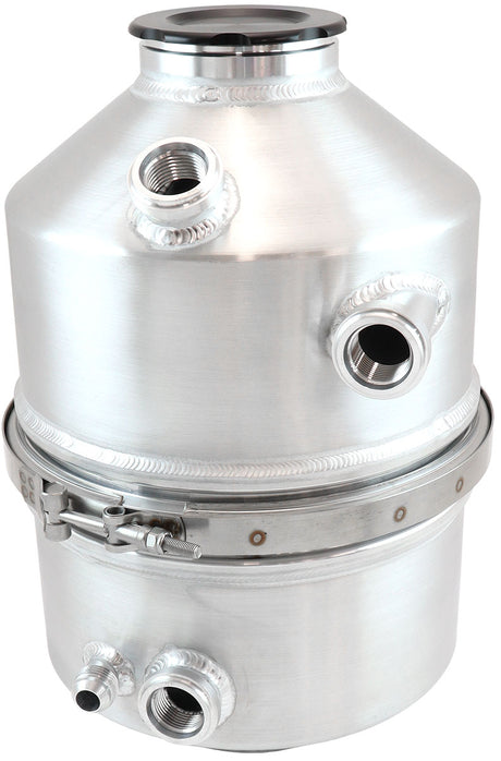 Dry Sump Tank 16" x 9" 3 Gal 406mm x 228mm 11.3L Raw Alloy AF77-1053 - Aeroflow