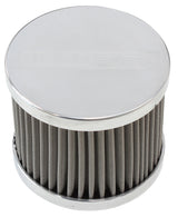 -8AN S/S Billet Breather With Female -8AN Re-Usable AF77-2002 - Aeroflow