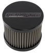 -8AN S/S Billet Breather With Female -8AN Re-Usable AF77-2002BLK - Aeroflow