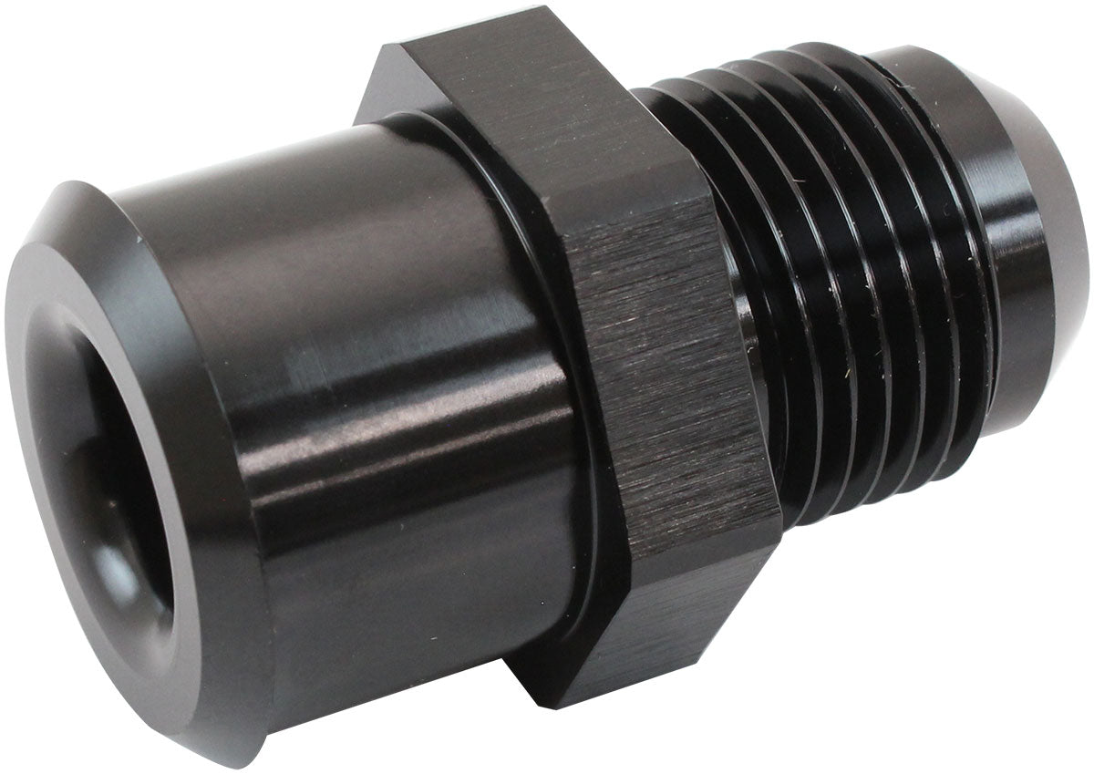 -10AN Breather Push In To Gromadapter Suits All 1-1/4" Black AF77-2010BLK - Aeroflow
