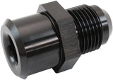 -10AN Breather Push In To Gromadapter Suits All 1-1/4" Black AF77-2010BLK - Aeroflow