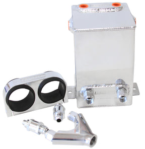 Dual Fuel Pump Surge Tank Kit Polished 3.1L Capacity AF77-2044 - Aeroflow