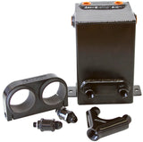 Dual Fuel Pump Surge Tank Kit Black 3.1L Capacity AF77-2044BLK - Aeroflow
