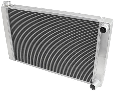 Universal Ford Radiator 31" x 19" x 3" Dual Pass Aluminium AF77-2056 - Aeroflow