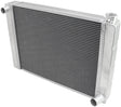 Universal GM Radiator 27" x 19" x 3" Single Pass Aluminium AF77-2062 - Aeroflow