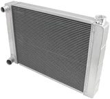 Universal GM Radiator 27" x 19" x 3" Dual Pass Aluminium AF77-2063 - Aeroflow