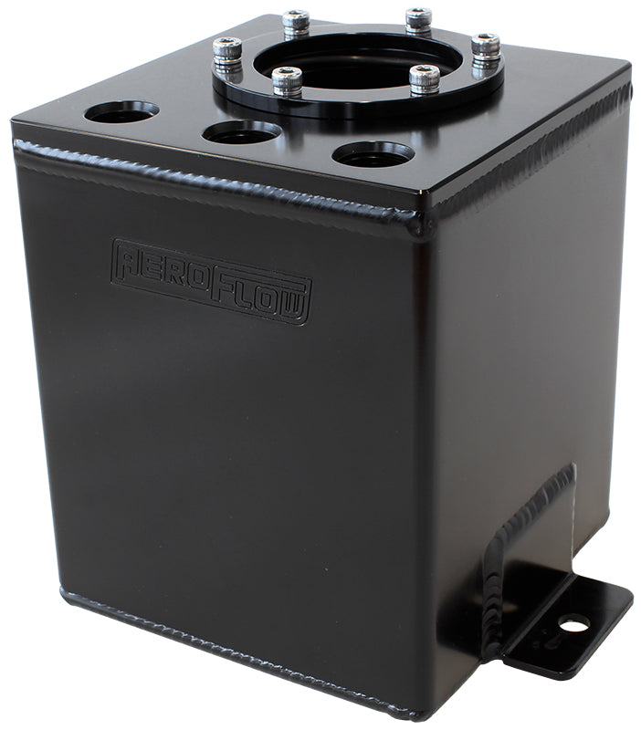 Fuel Pump Surge Tank Kit Black Suits 1 x AF49-1014 AF77-3144BLK - Aeroflow