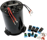 Single, Twin Or Triple Round Surge Tank 40mm Pumps Black AF77-4056BLK - Aeroflow