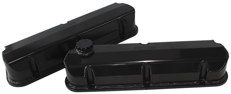 289 302 351W Ford Fabricated Covers Black SBF AF77-5002BLK - Aeroflow