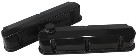 289 302 351W Ford Fabricated Covers Black SBF AF77-5002BLK - Aeroflow