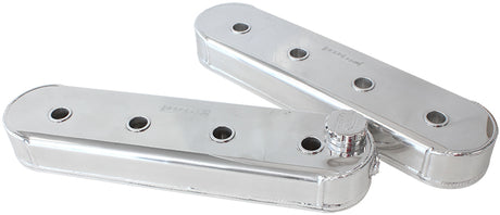 LS1 LS2 LS3 Holden Fabricated Valve Covers Polished No Coils AF77-5003 - Aeroflow
