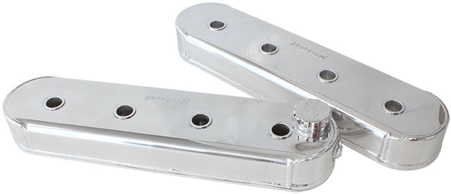LS1 LS2 LS3 Holden Fabricated Valve Covers Polished No Coils AF77-5003 - Aeroflow