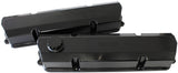 253 308 Holden Fabricated Valve Covers Black Early AF77-5004BLK - Aeroflow