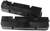 304 EFI Holden Fabricated Valve Covers Black Late AF77-5005BLK - Aeroflow