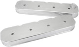 GM LS Billet Valve Covers Pairraw No Logo No Coils AF77-5011 - Aeroflow