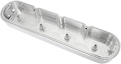 GM LS Billet Valve Covers Pairraw No Logo No Coils AF77-5011 - Aeroflow