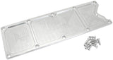GM LS1 Billet Valley Plate Cover Raw LS AF77-5015 - Aeroflow