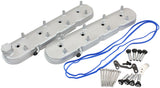 GM LS Factory Valve Covers Cast Standard Height Natural AF77-5018 - Aeroflow