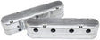 GM LS 2 Piece Valve Covers Cast Tall Retro Finned Polished AF77-5020P - Aeroflow