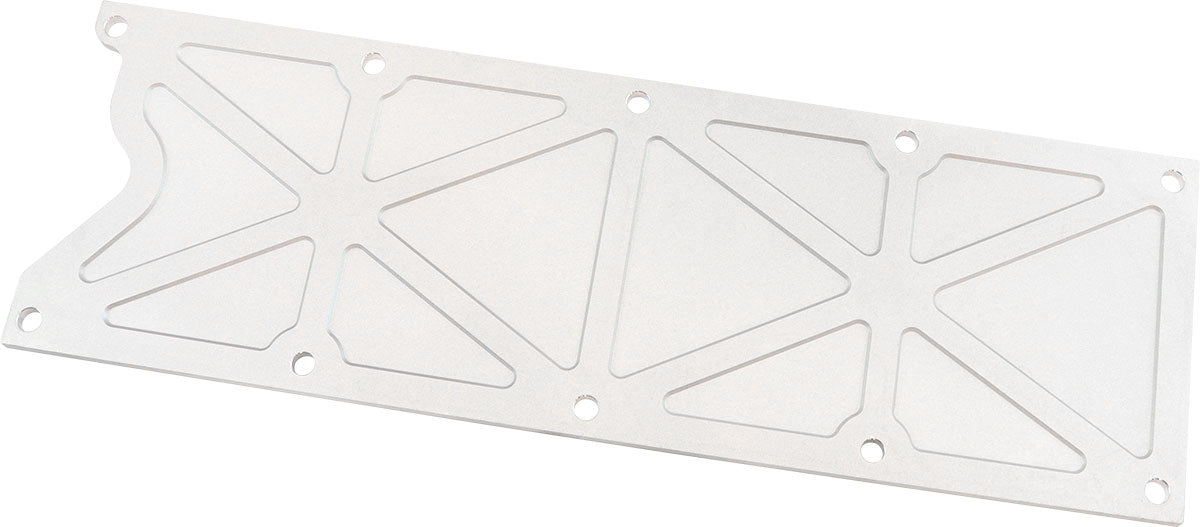 GM LS1 Trussed Valley Plate Cover Natural Cast Alloy LS AF77-5025 - Aeroflow
