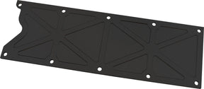 GM LS1 Trussed Valley Plate Cover Black Alloy LS Cast AF77-5025BLK - Aeroflow