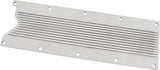 GM LS1 Finned Valley Plate Cover Natural Cast Alloy LS AF77-5026 - Aeroflow