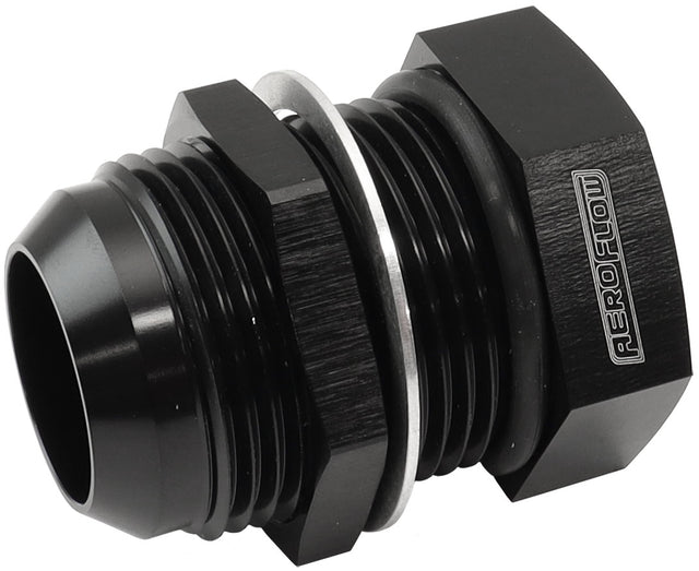 Bolt In -10AN Breather Cast Or Fabricated Covers Black AF777-10BLK - Aeroflow