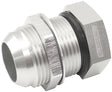 Bolt In -10AN Breather Cast Or Fabricated Covers Silver AF777-10S - Aeroflow