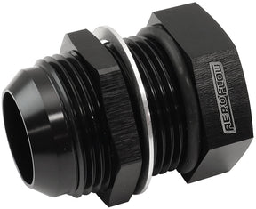 Bolt In -12AN Breather Cast Or Fabricated Covers Black AF777-12BLK - Aeroflow
