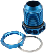Bolt In -12AN Breather Cast Or Fabricated Covers Blue AF777-12 - Aeroflow