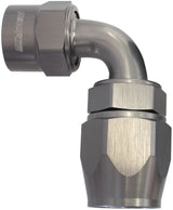 -8AN 90 Degree Kryptalon Lightweight Big Bore Titanium AF7823-08 - Aeroflow