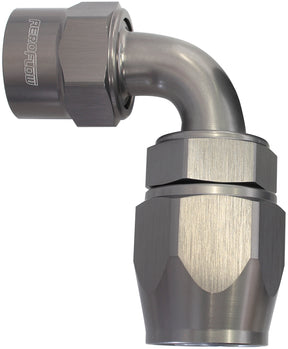 -8AN 90 Degree Kryptalon Lightweight Big Bore Titanium AF7823-08 - Aeroflow