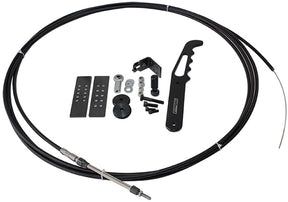 Chute Release Cable Kit Black Handle Parachute Lever AF80-1000BLK - Aeroflow