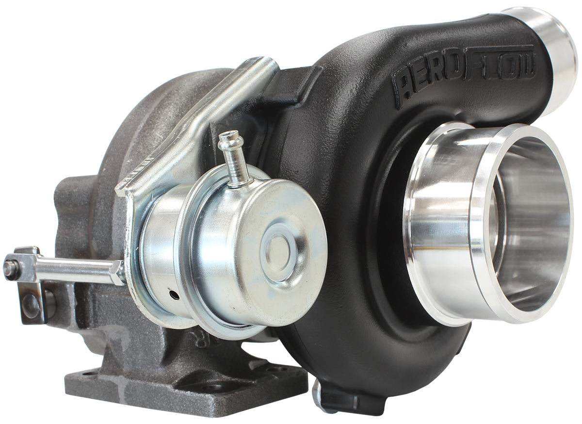Boosted 4647.64 T28 Flange 5 Bolt Outlet GTX2860 AF8005-2000BLK - Aeroflow