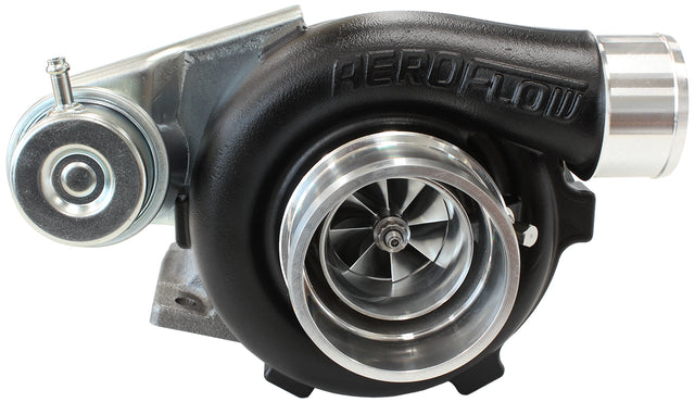 Boosted 4647.86 T28 Flange 5 Bolt Outlet GTX2860 Black AF8005-2001BLK - Aeroflow