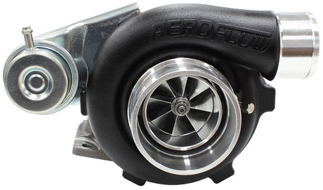 Boosted 5447.64 T28 Flange 5 Bolt Outlet GTX2871 Black AF8005-2005BLK - Aeroflow