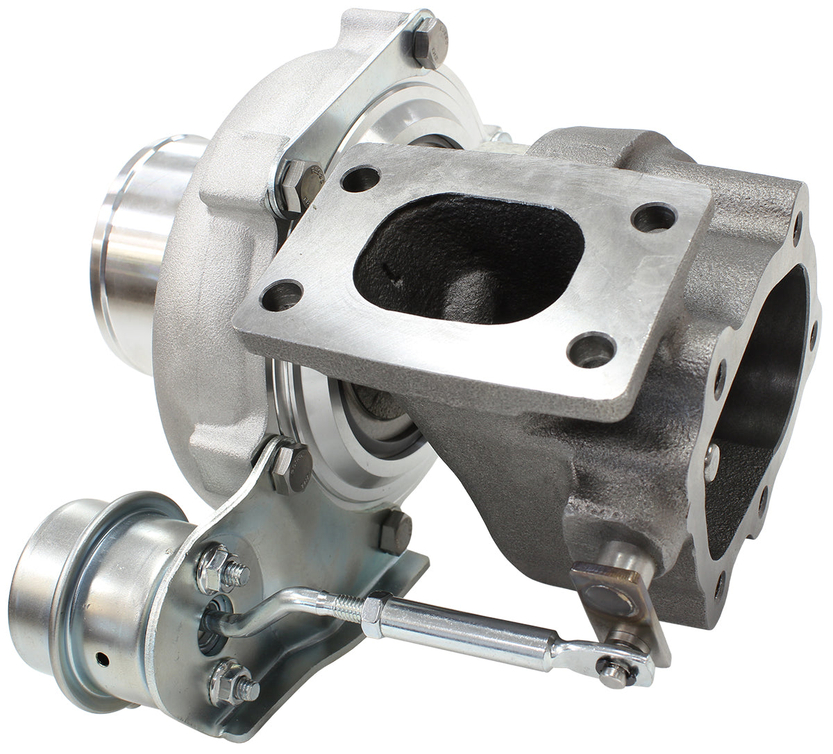 Boosted 5447.64 T28 Flange 5 Bolt Outlet GTX2871 Natural AF8005-2005 - Aeroflow